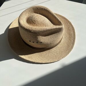 Men's Tan Straw Hat